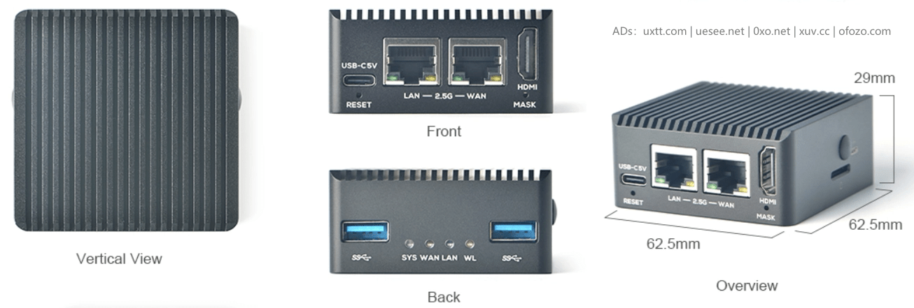 友善双 2.5G 网口迷你软路由 NanoPi R5C ￥349 元起 - 第1张图片